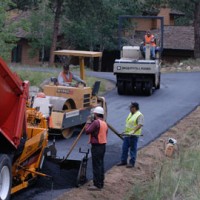 New Asphalt on Road