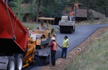 New Asphalt on Road